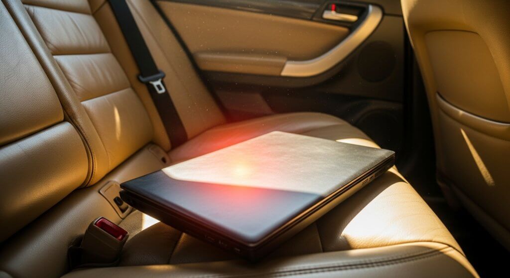Don't Leave Laptops in Hot Cars
