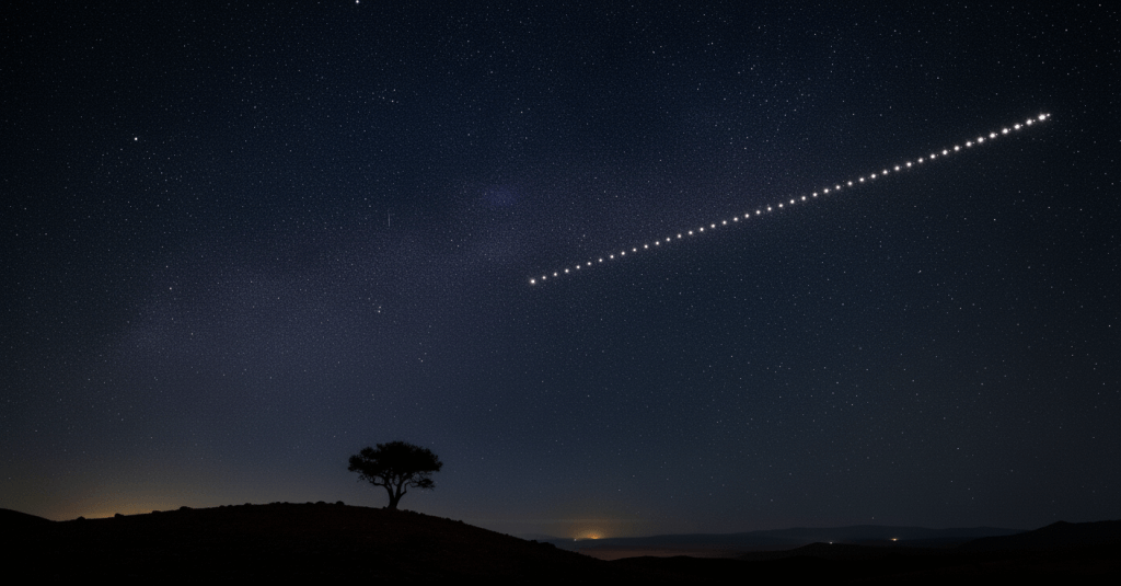 Starlink Satellite Train