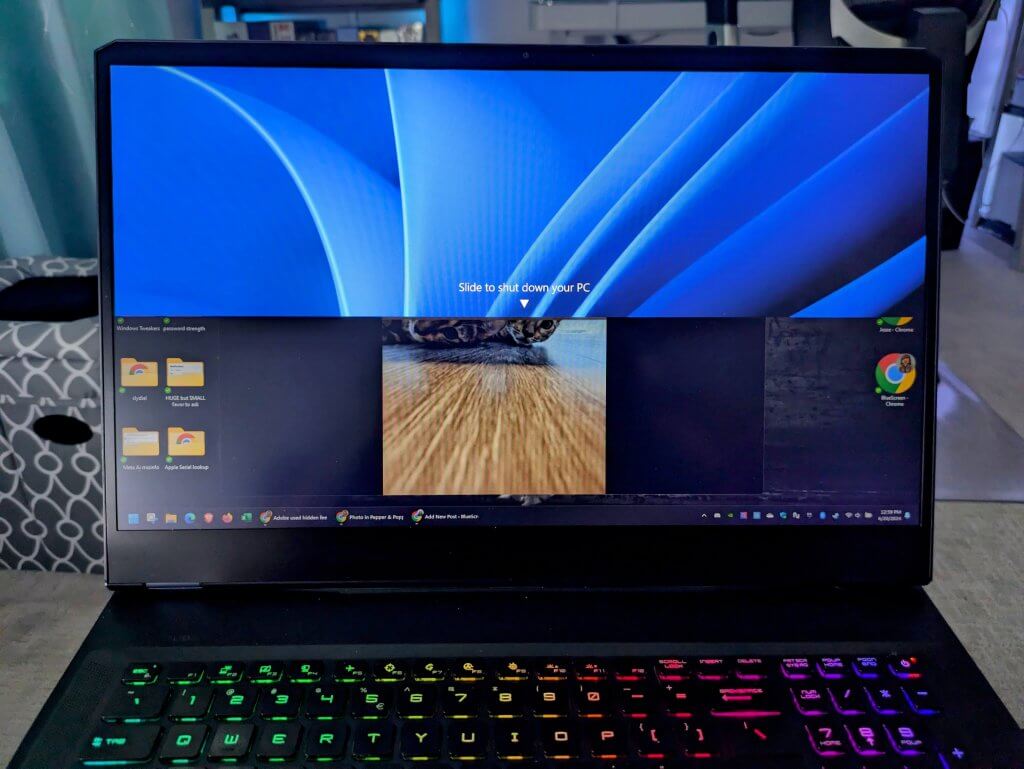 Windows SlideToShutDown Shortcut