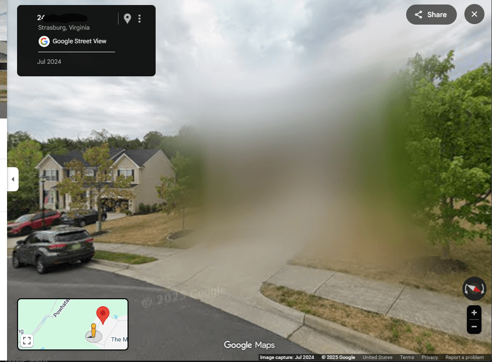 Report an Inappropriate Street View